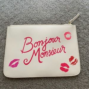 Kate Spade New York Bonjour Monsieur Clutch